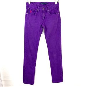 Ralph Lauren Sport Purple slim straight leg jeans